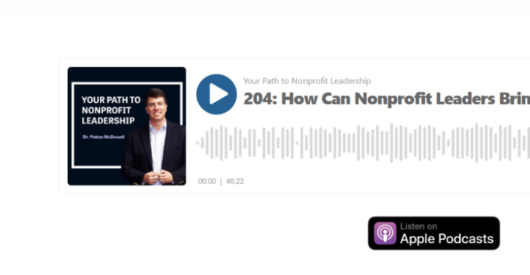 Podcast: How Can Nonprofit Leaders Bring Innovation to Their Organization?